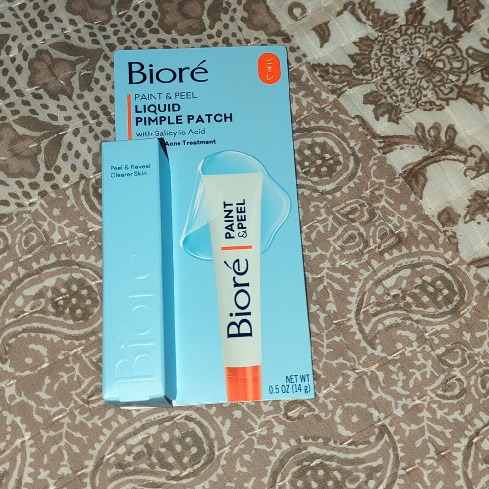 Biore Paint & Peel Liquid Pimple Patch.